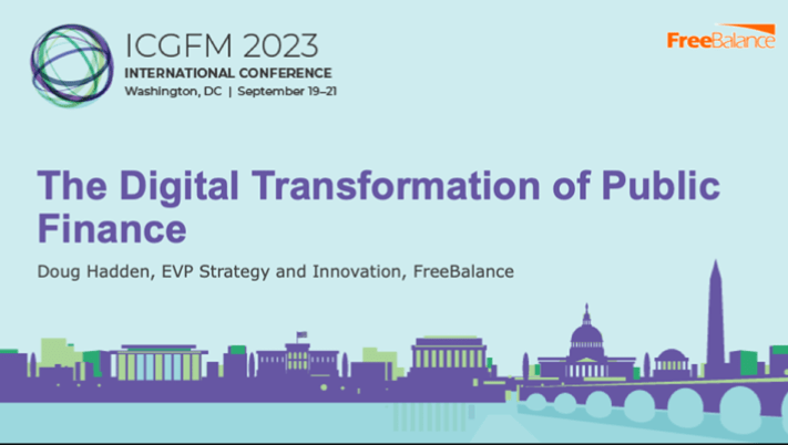 ICGFM Conferentie 2023: De digitale transformatie van overheidsfinanciën